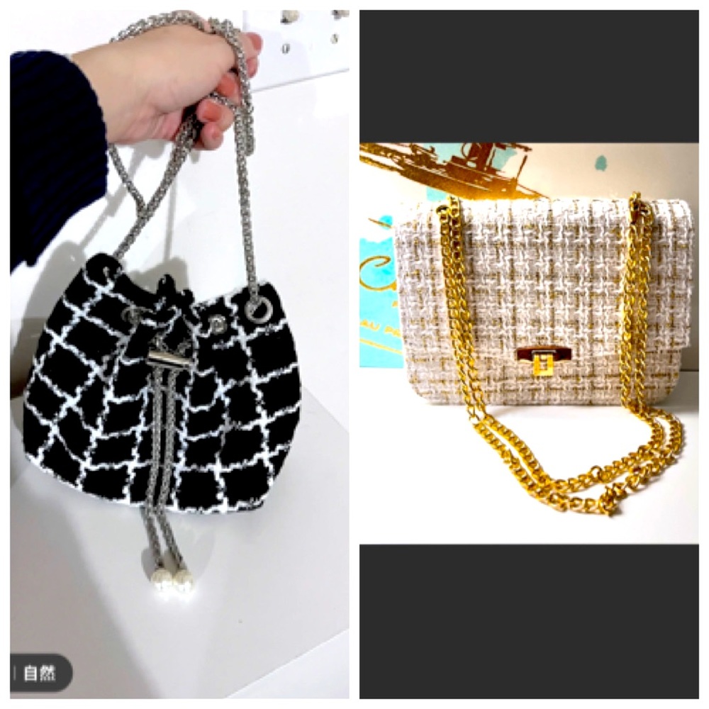 Two Tweed Bags